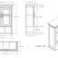 Avington - 2 Door Wall Cabinet With Cubbies - Pure White