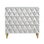 Anson - Console Cabinet - Silver / Champagne