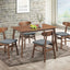 Morocco - Rectangle Dining Table - Walnut Brown