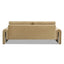 Mason - Arched Arm Sofa - Camel Brown Beige