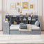 Daybed With 3 Drawers USB Ports And Desk