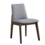 Kaela - 7 Pieces Dining Room Set - Walnut / Light Gray