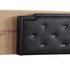 Button Tufted Bed Charming For Cozy Spaces