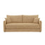 Cadie - Sofa With 2 Pillows - Mocha