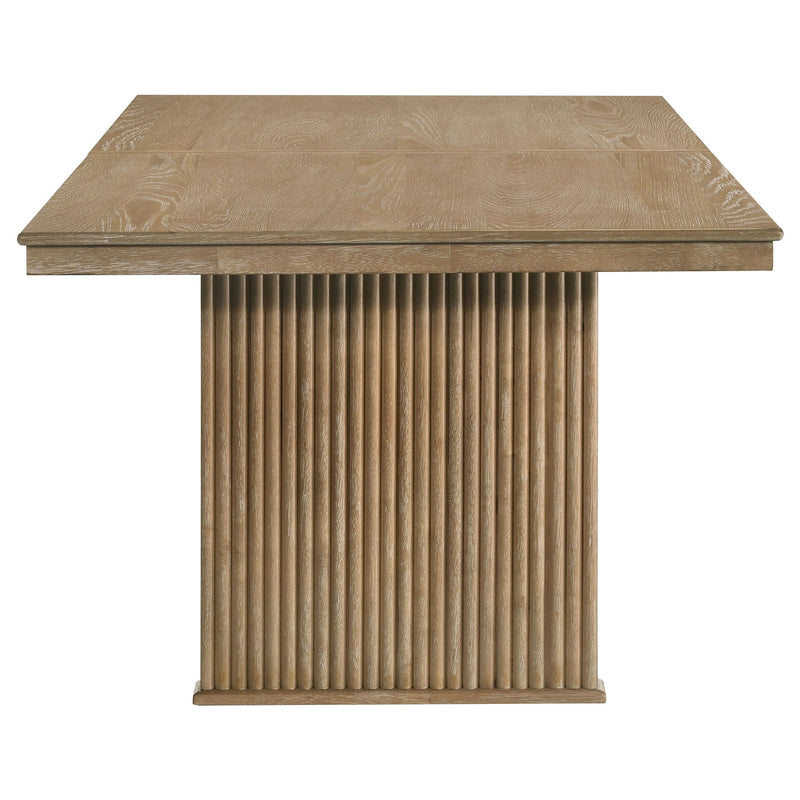 Dreydon - Extension Dining Table - Light Brown