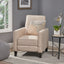 Upholstered Push Back Recliner Chair For Living Room