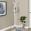 Coat Rack, Hall Tree, Free Standing, 8 Hooks, Entryway, Contemporary & Modern