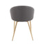 Claire - Contemporary Glam Chair