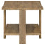 Square End Table - Mango Color