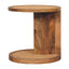 Close Knit Corner End Table - Oak