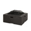 Outdoor Square Mgo Wood Burning Fire Pit - Dark Gray
