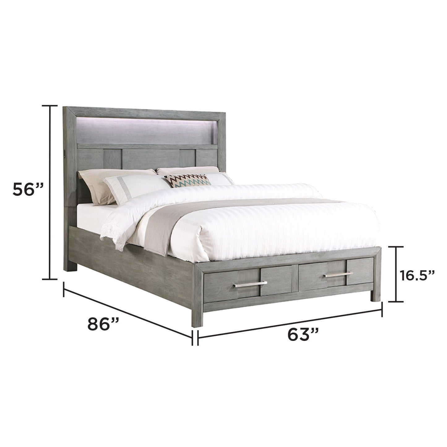 Kenzo - Storage Bed