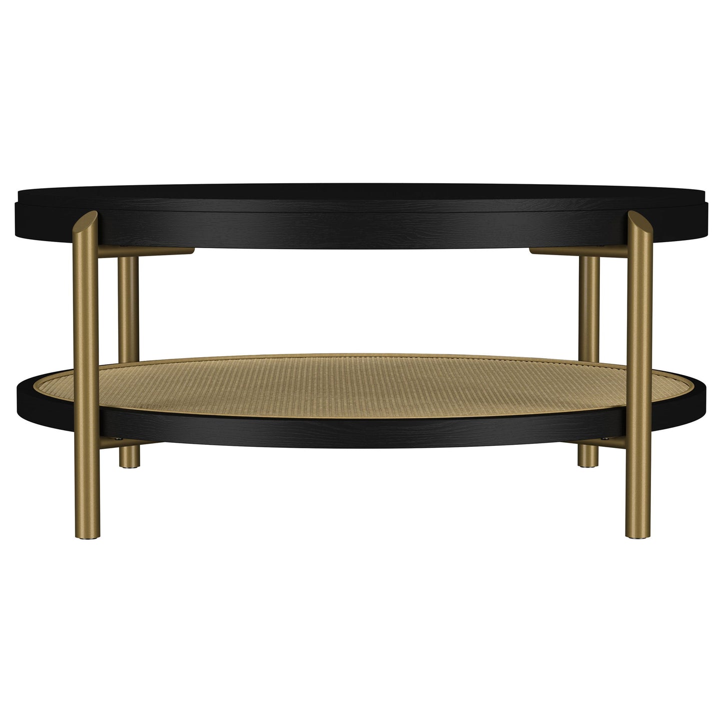 Benson - Round Table With Storage Shelf