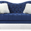 Elegant Round Arm Loveseat