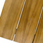 Outdoor Bar Table With Wood Tabletop And Iron Hairpin Legs - Black / Teak