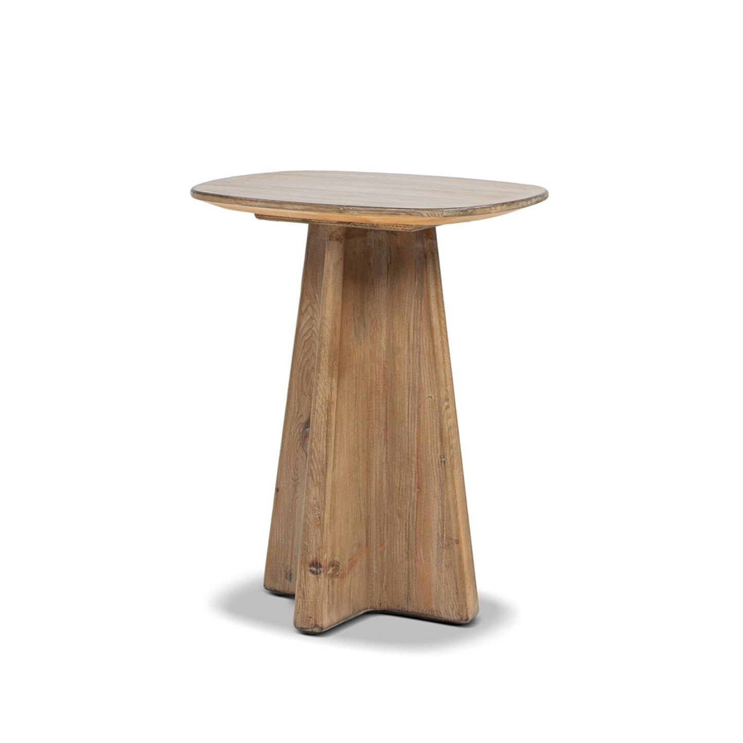Clarence - Rectangular End Table - Antique Brown