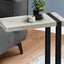Accent Table, C - Shaped, Contemporary & Modern Stylish Design