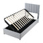 Upholstered Platform Bed With A Hydraulic Storage System