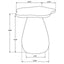 Trevor - Side Table With Cloud Shaped Top