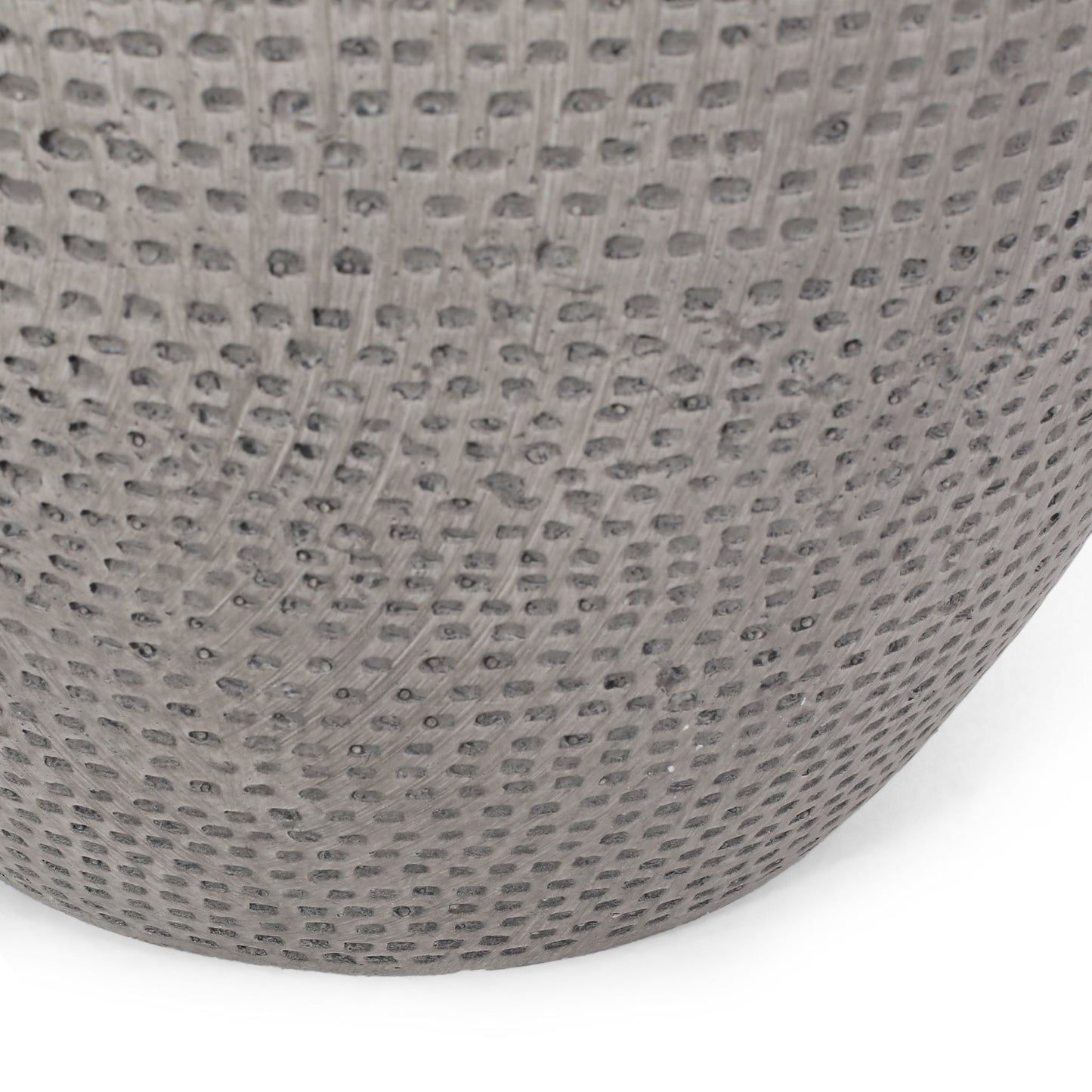 Outdoor Lightweight Concrete, Side Table - Natural