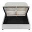 Upholstered Platform Bed With Hydraulic Storage System