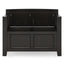Amherst - Small Transitional Entryway Storage Bench