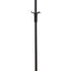 Coat Rack With 3 Tier Hooks For Entryway - Black
