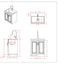 Darwin - Deluxe Laundry Cabinet With Pull-Out Faucet And Stainless Steel Sink