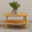 Isbell - Round Table With Storage Shelf