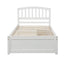 Platform Storage Bed Wood Bed Frame With Two Drawers And Headboard