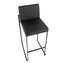 Fuji - Contemporary High Back Barstool Elegant Design