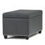 Amelia - Transitional Storage Ottoman Bench