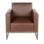 Drift - Industrial Lounge Chair - Espresso
