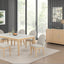 Essence - 70" Rectangle Dining Table With Marble Top