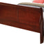 Panel Sleigh Bed