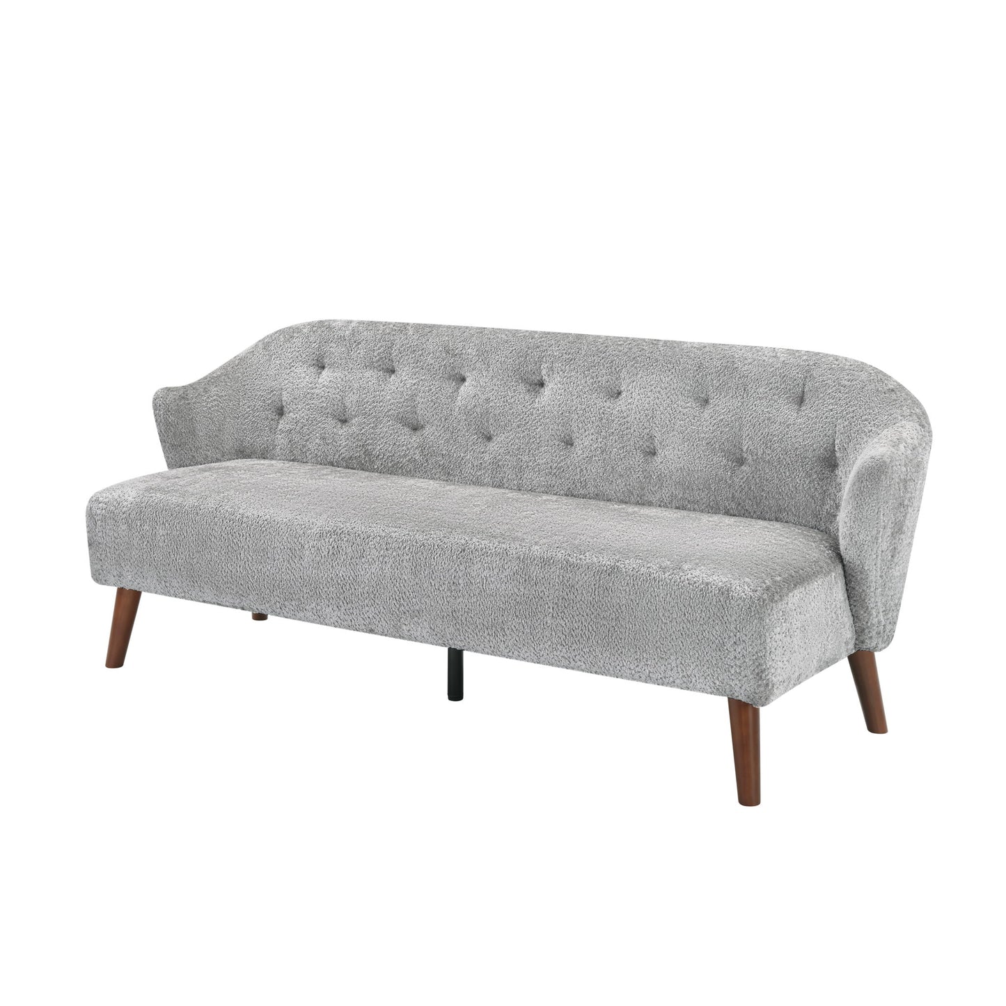 3 Seater Tufted Upholstered Couch Comfy Living Room Sofa