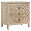 Kenzie - 3 Drawer Mandala Cabinet - White