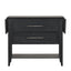 Sable Crest - Drop Leaf Server - Black