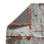 Quarry - 5' X 6.5' Abstract Area Rug - Gray / Orange