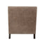 Shasta - Accent Chair With And Nail Buttons - Brown