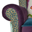 Anya - Boho Chic Wingback Accent Arm Chair