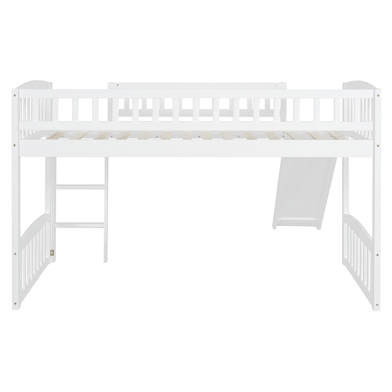 Loft Bed With Slide And Ladder