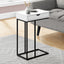 Accent Table, C - Shaped Contemporary & Modern Versatile Design