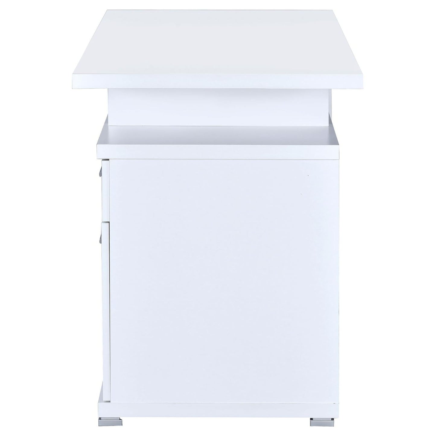 2 Drawer Reversible Office Desk With Modular Design