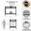 Adam - Twin Over Twin Bunk Bed - Black