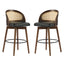 Como - Indoor Wood Barstool (Sey of 2)