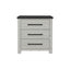 Avery - Nightstand With Top Spacious Drawers, Block Feet - Beige
