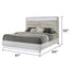 Glam - Bedroom Set With LED Headboard