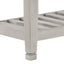 Bench With Upholstery Design - Ivory