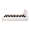 Archie Puffy Grounded - Upholstered Platform Bed